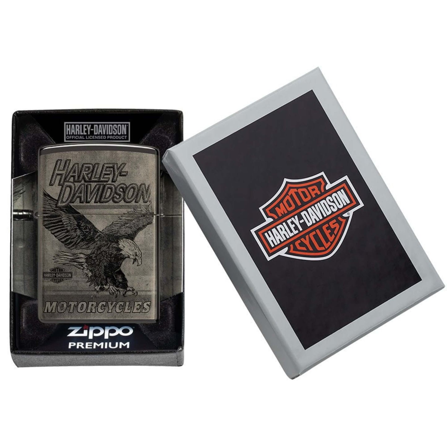 48360 ACCENDINO ZIPPO HARLEY DAVIDSON VINTAGE