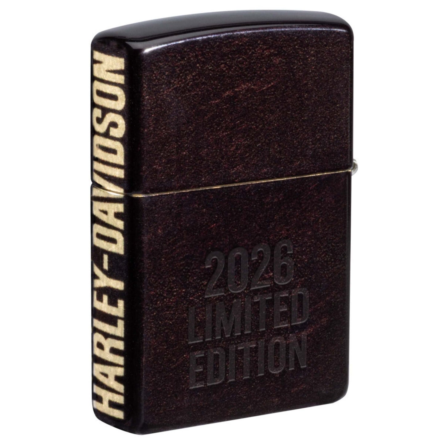 Zippo Harley-Davidson 2026 Limited Edition Lighter of the Year Accendino Antivento Tumbled Brass 540 Fusion - 47170