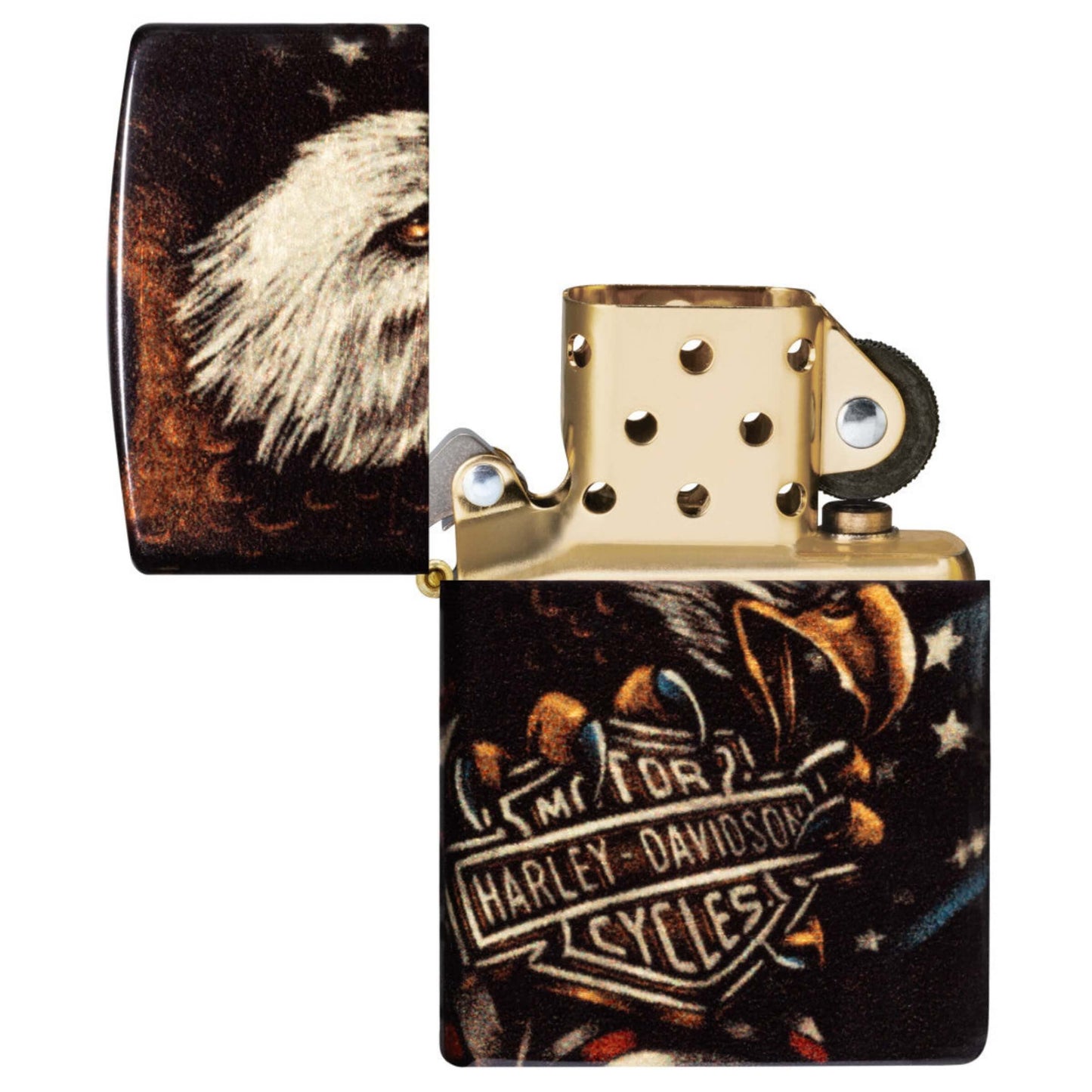 Zippo Harley-Davidson 2026 Limited Edition Lighter of the Year Accendino Antivento Tumbled Brass 540 Fusion - 47170