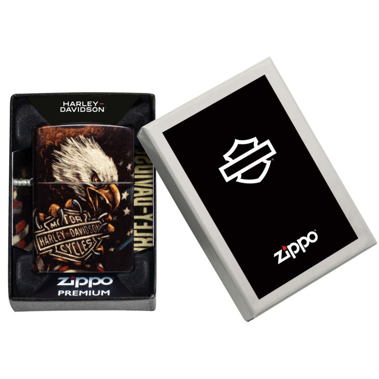 Zippo Harley-Davidson 2026 Limited Edition Lighter of the Year Accendino Antivento Tumbled Brass 540 Fusion - 47170
