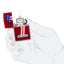 Zippo Harley-Davidson #1 Logo Accendino Antivento Candy Apple Red con Bandiera Americana - 47172