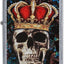 Dettaglio grafica Skull King e meccanismo accendino Zippo 49666