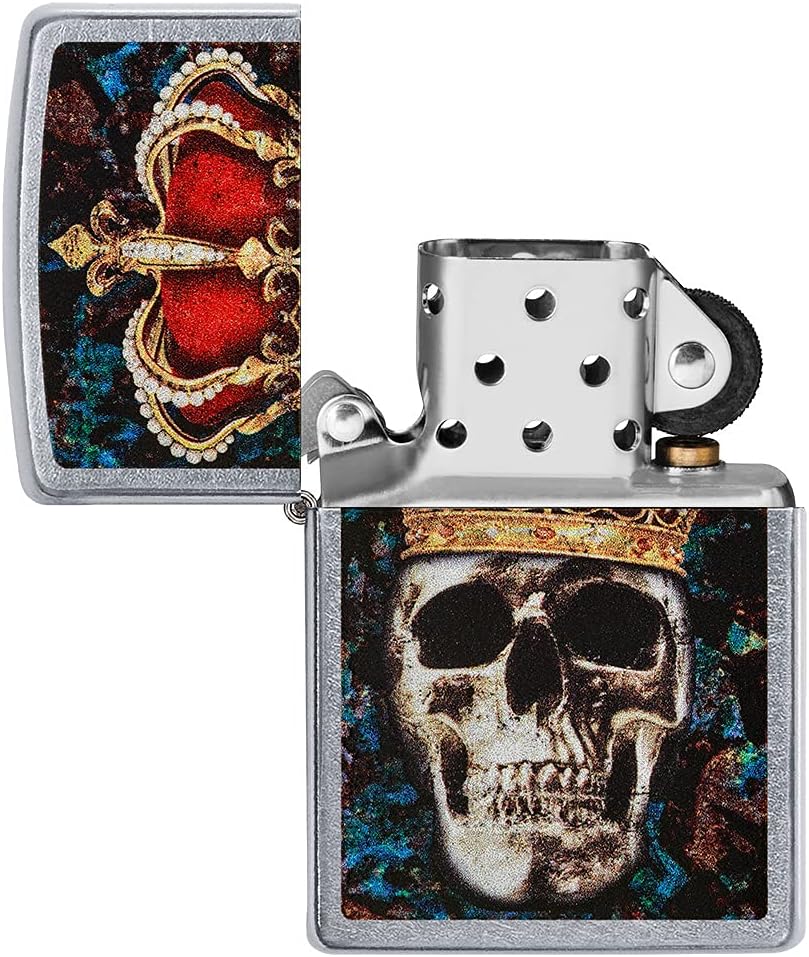 49666 ACCENDINO ZIPPO SKULL KING