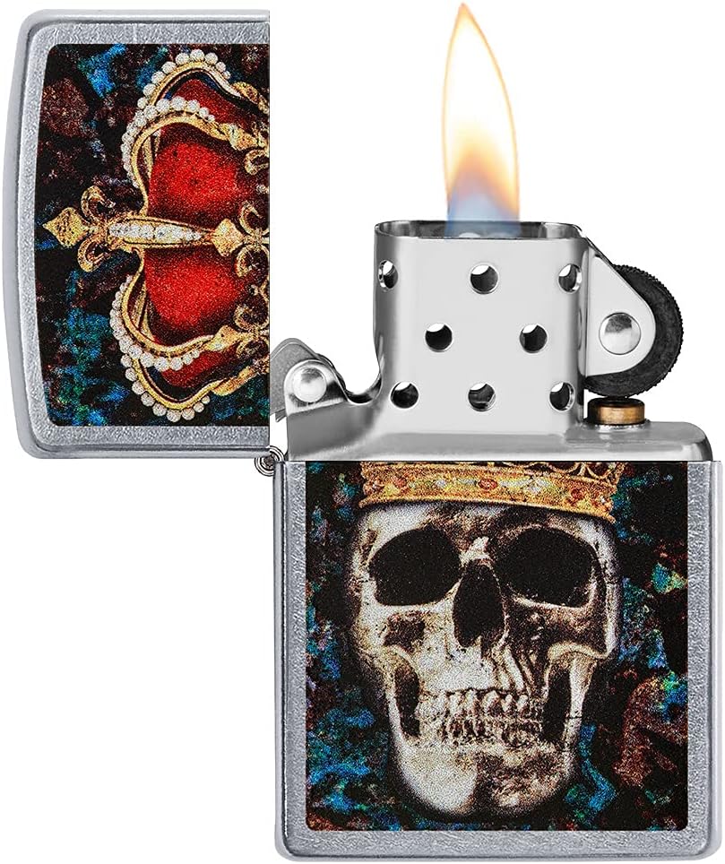 49666 ACCENDINO ZIPPO SKULL KING