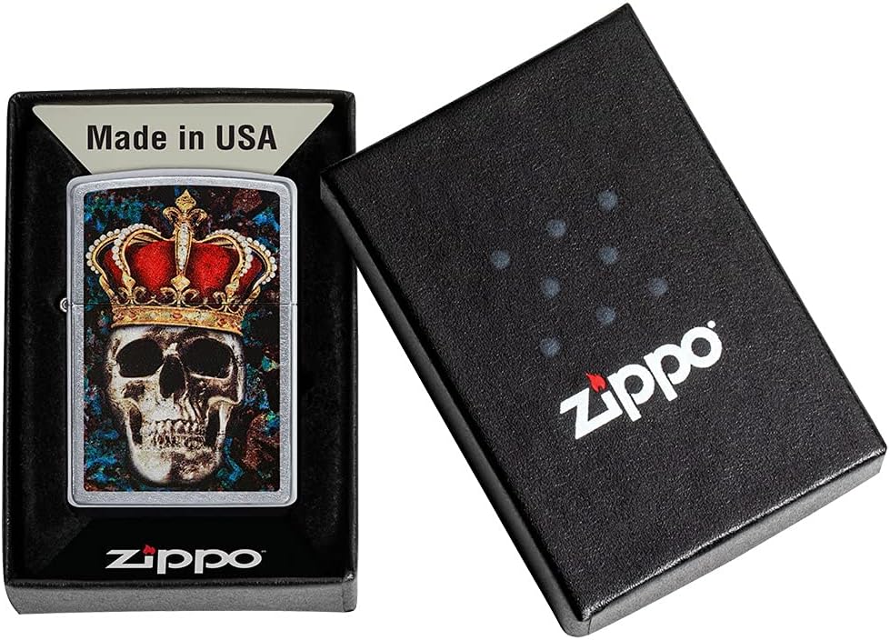 49666 ACCENDINO ZIPPO SKULL KING