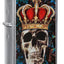 Accendino Zippo 49666 Skull King benzina antivento made in USA