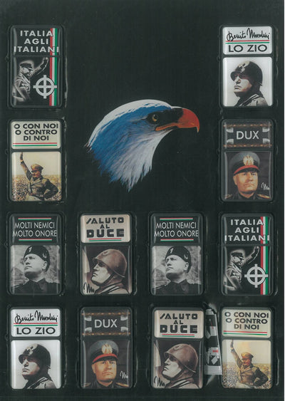 ACCENDINO TIPO ZIPPO MUSSOLINI (12PZ)