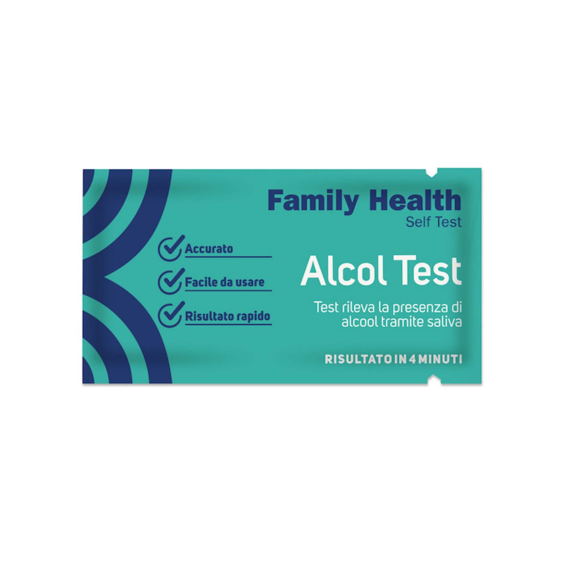 Scatola distributore da 3 alcol test usa e getta con striscia reattiva saliva
