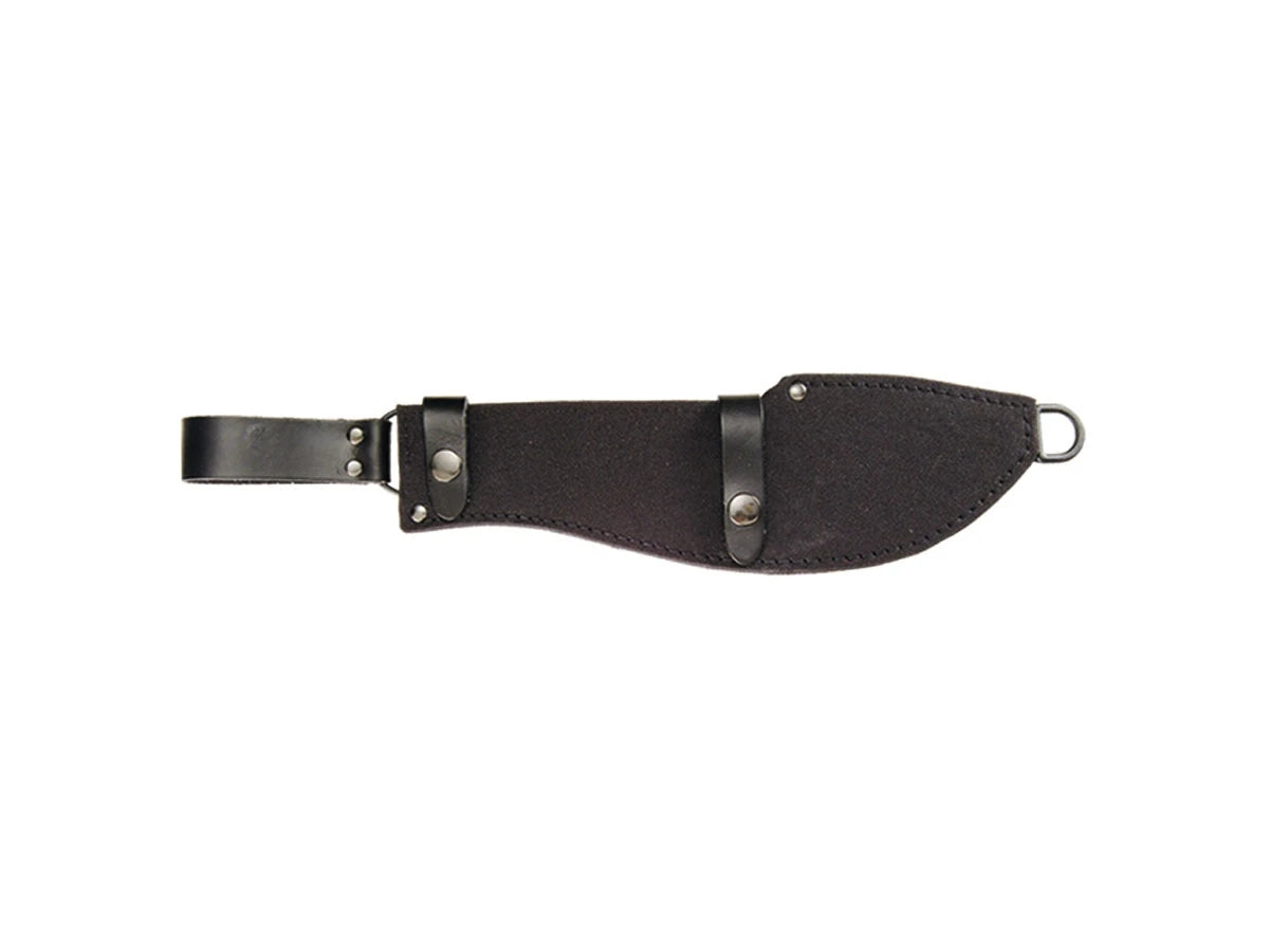 Ka-Bar Cutlass Machete 1248 dettaglio lama Carbon Steel manico TPR fodero cuoio Cordura