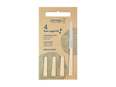 Opinel BON-APPÉTIT N°125 Box 4 pz TAVOLA "CHARME" (003324)