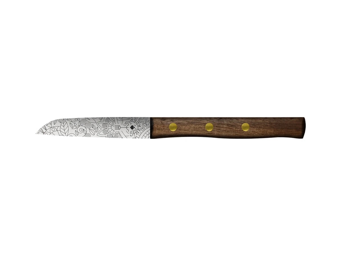 Pikas ZÖPPKEN STYLE SPELUCCHINO (Paring knife) CM 8 Walnut Mosaic