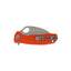 Honey Badger Claw Medium Serrated HB1136 arancione, dettaglio manico FRN