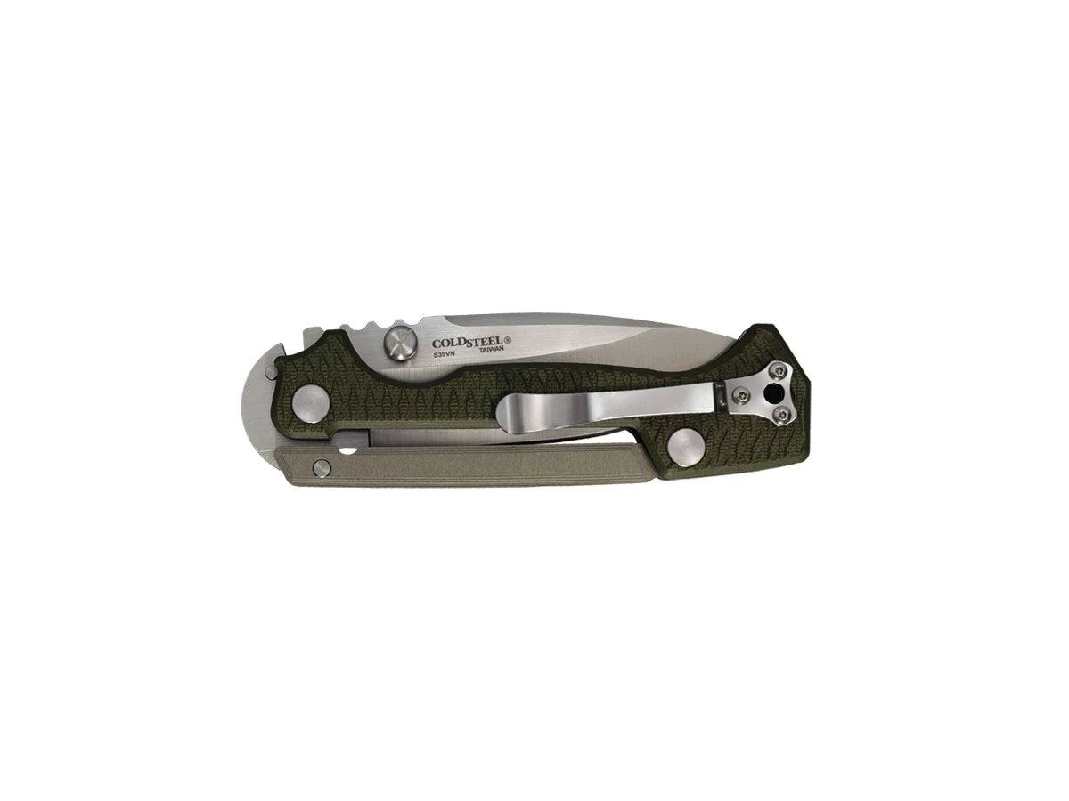 Cold Steel AD-15 OD GREEN SCORPION LOCK 58SQ