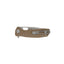 Honey Badger Tanto Small HB1342 tan, dettaglio manico FRN e flipper