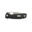 Honey Badger Clip Point Large HB4063 nero, dettaglio manico FRN e flipper