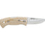 Helle BERGET 763 Beige Canvas Micarta