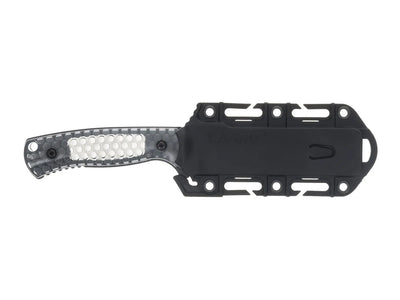 Ka-Bar Cool Name Sheepsfoot 7701 dettaglio lama sheepsfoot Cro-Van manico policarbonato fumo
