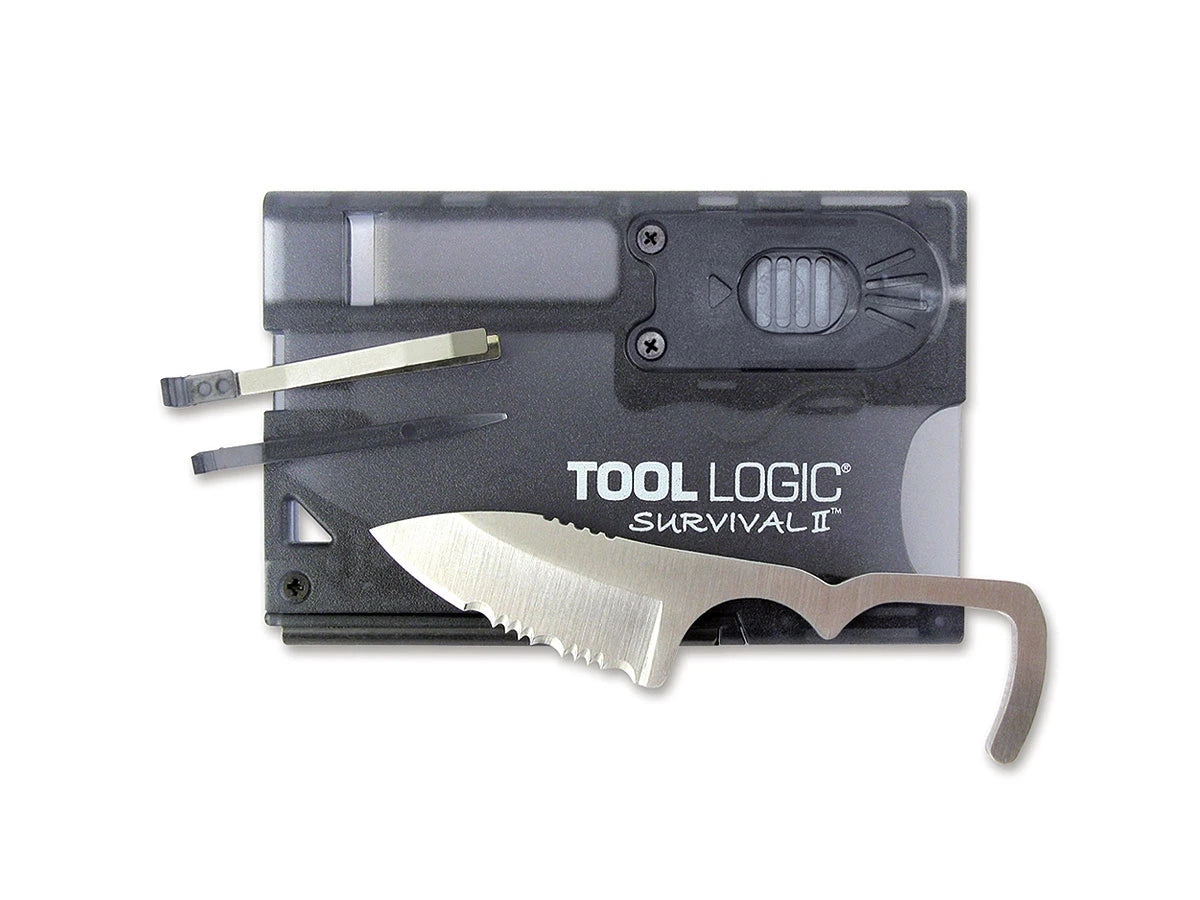 Tool Logic SURVIVAL CARD II  W/RED LED LIGHT SVC2