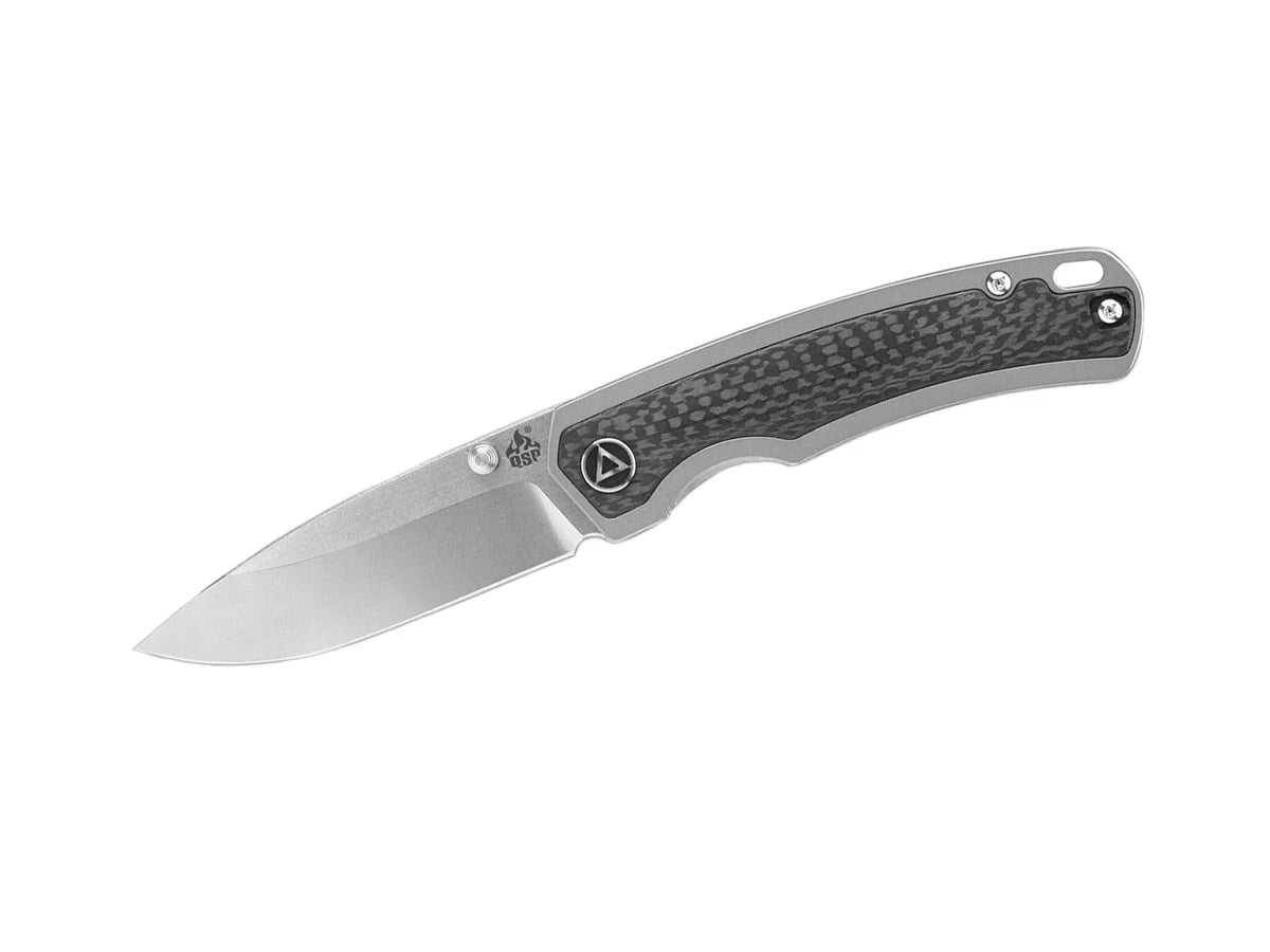 Coltello EDC QSP Puffin Ti CPM S35VN stonewash QS127-E1
