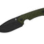 Coltello fisso QSP Tiny Tot G-10 10Cr15MoV black verde OD QS169-B2