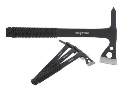 Cold Steel THROWING AXES 10.5" W/PARACORD W/SHEATH 3pz TH-175AX3PK