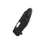 Vista manico G-10 nero texture QSP Emu Black flipper ceramic bearings