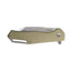 Ka-Bar Jarosz Wharncliff 7508 dettaglio lama AUS-8A G-10 titanio Flipper Jesse Jarosz