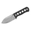 Coltello da collo QSP Canary Damascus CF blu fosforescente QS141-L