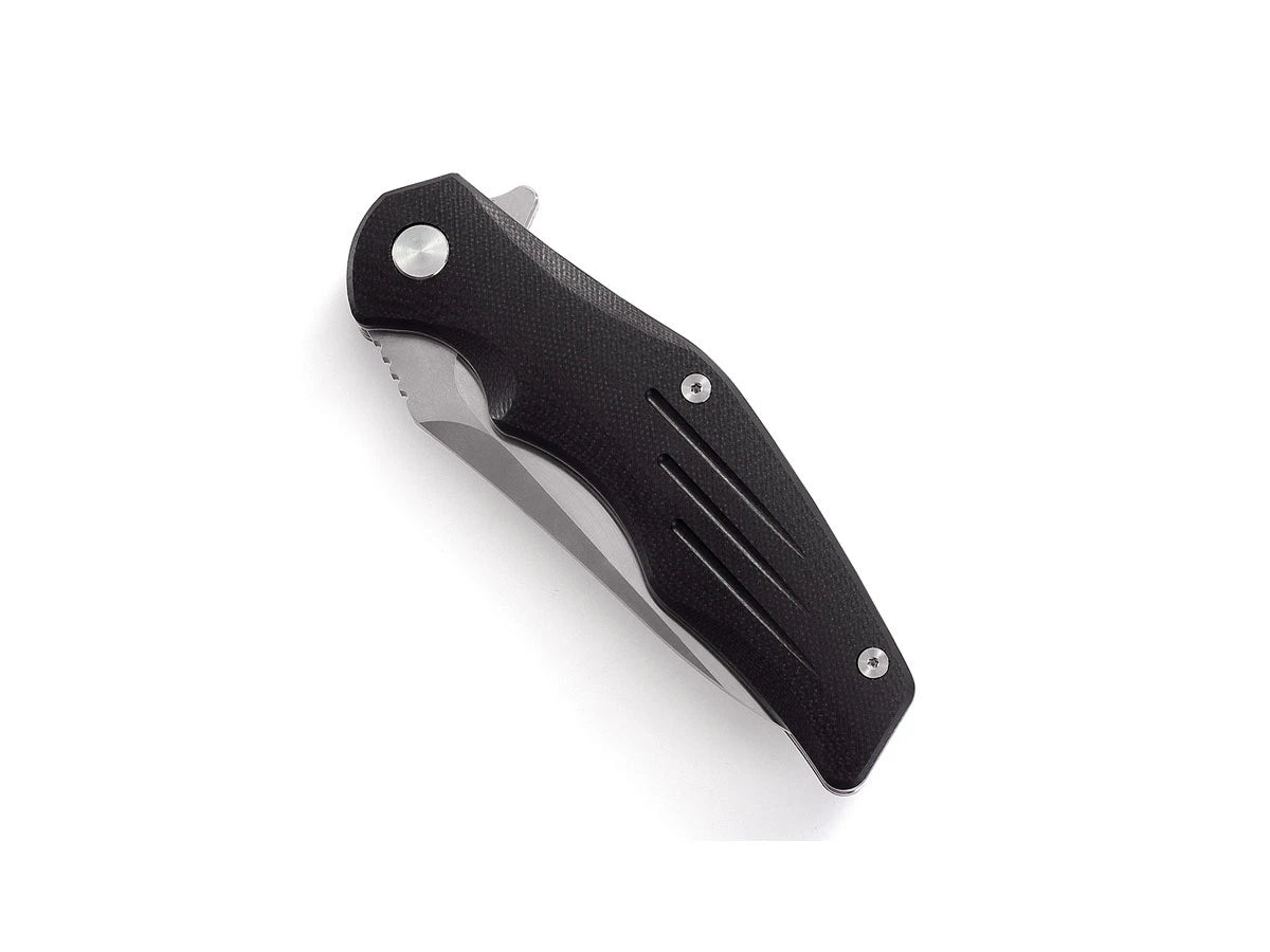 QSP Pangolin G-10 QS105-A Black – clip acciaio inox e lama D2