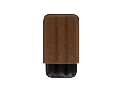 Les Fines Lames CIGAR CASE TRIO BROWN PEBBLE