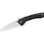 Coltello EDC QSP Leopard G-10 CF Sandvik 14C28N nero QS135-A