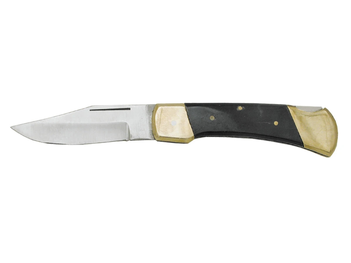 Coltello folding Import 101 B-5 manico corno 21 cm Back Lock Made in Pakistan