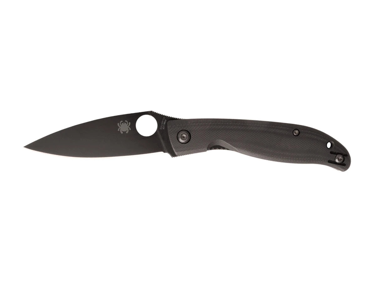 Spyderco MANTRA 4 BLACK G10 BLACK BLADE C274GBBKP