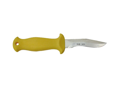 Coltello sub Tipo Mac N.9 manico plastica lama 8 cm totale 19 cm Made in Italy