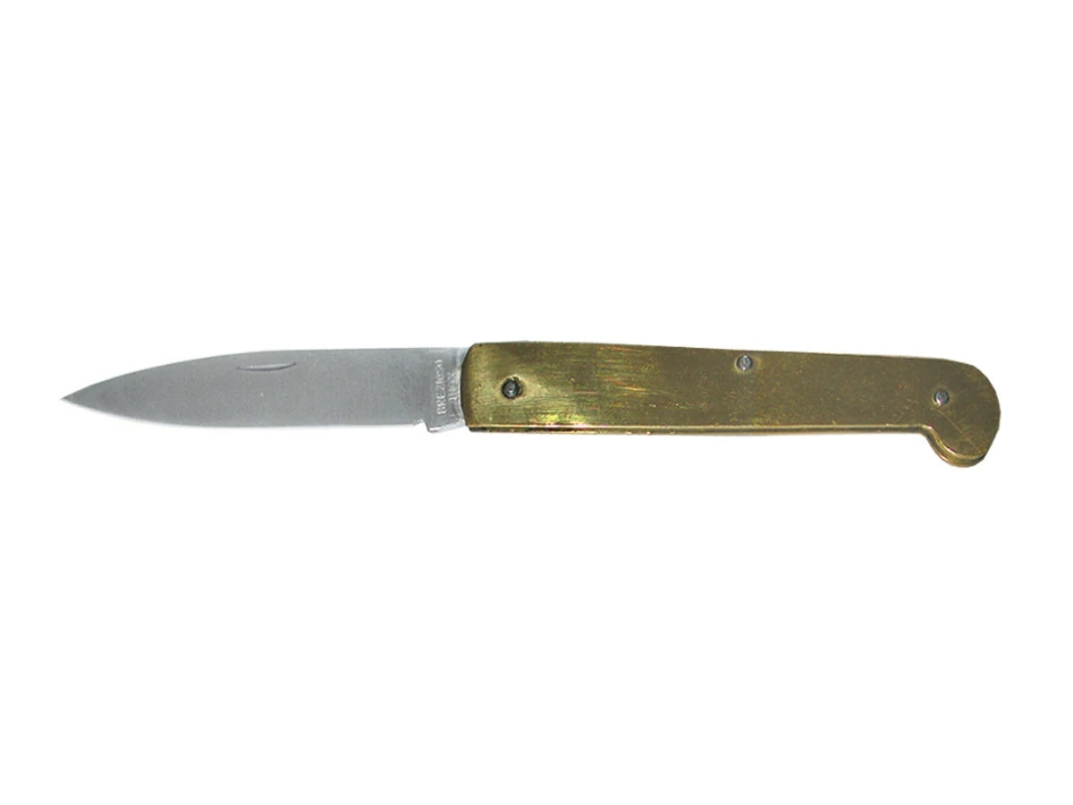 Coltello folding Sicilia manico ottone 16 cm Made in Pakistan