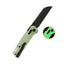Dettaglio finitura nera QSP Penguin Resin glow-in-the-dark