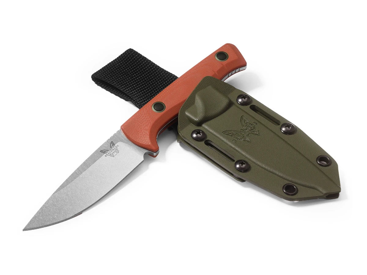 Benchmade SLIPRIDGE FIXED G-10 ORANGE 15650-01
