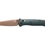 Benchmade BAILOUT 537FE-2601 TAIGA GREEN TANTO PLAIN