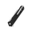 QSP Mamba V2 Micarta D2 QS111-G1 – dettaglio micarta nera e lama D2 satin