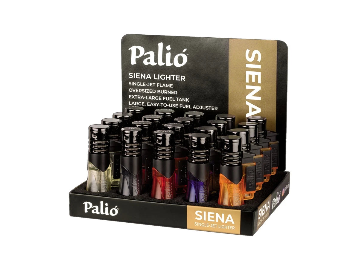 Paliò ACCENDISIGARI SIENA SINGLE JET DISPLAY 20PZ