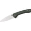 Coltello EDC QSP Leopard Micarta 14C28N satin verde QS135-C
