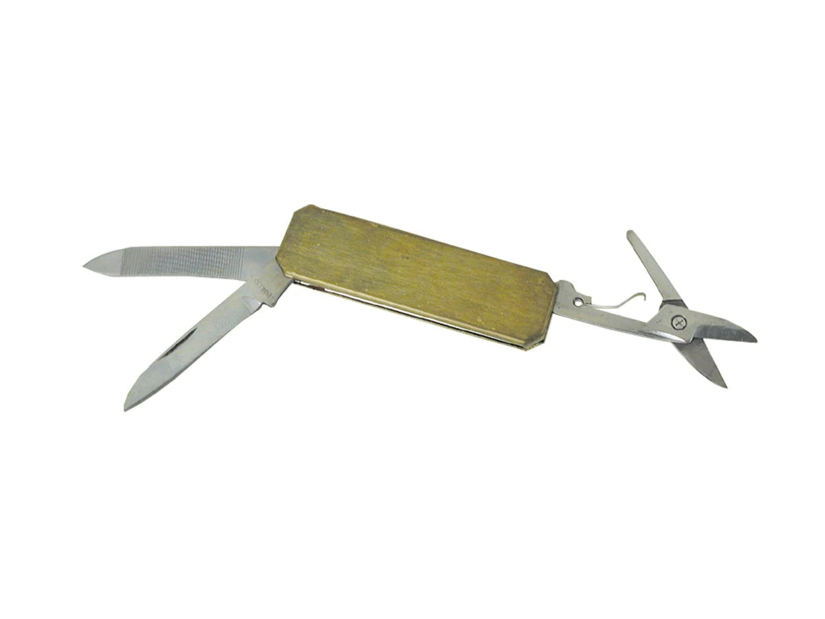 Import TEMPERINO BRASS HANDLE W/SCISSORS