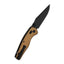 Dettaglio lama 14C28N black QSP Reptile 8,5 cm glyde lock 106 g
