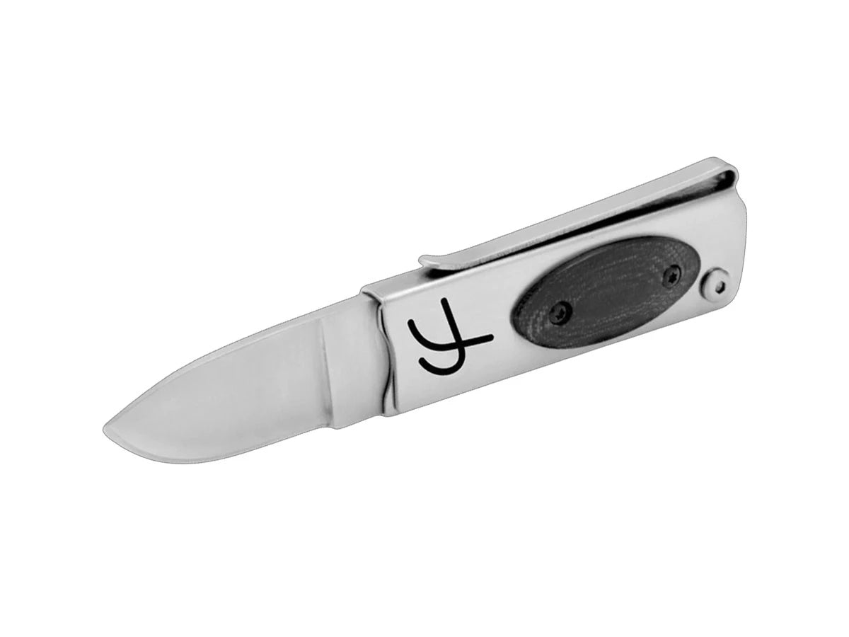 Fred Perrin Pititri Micarta MK114PM – coltello fisso manico micarta vista frontale