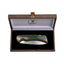 Muela FOLDING MICARTA GREEN DAMASCUS BX-9G.DX