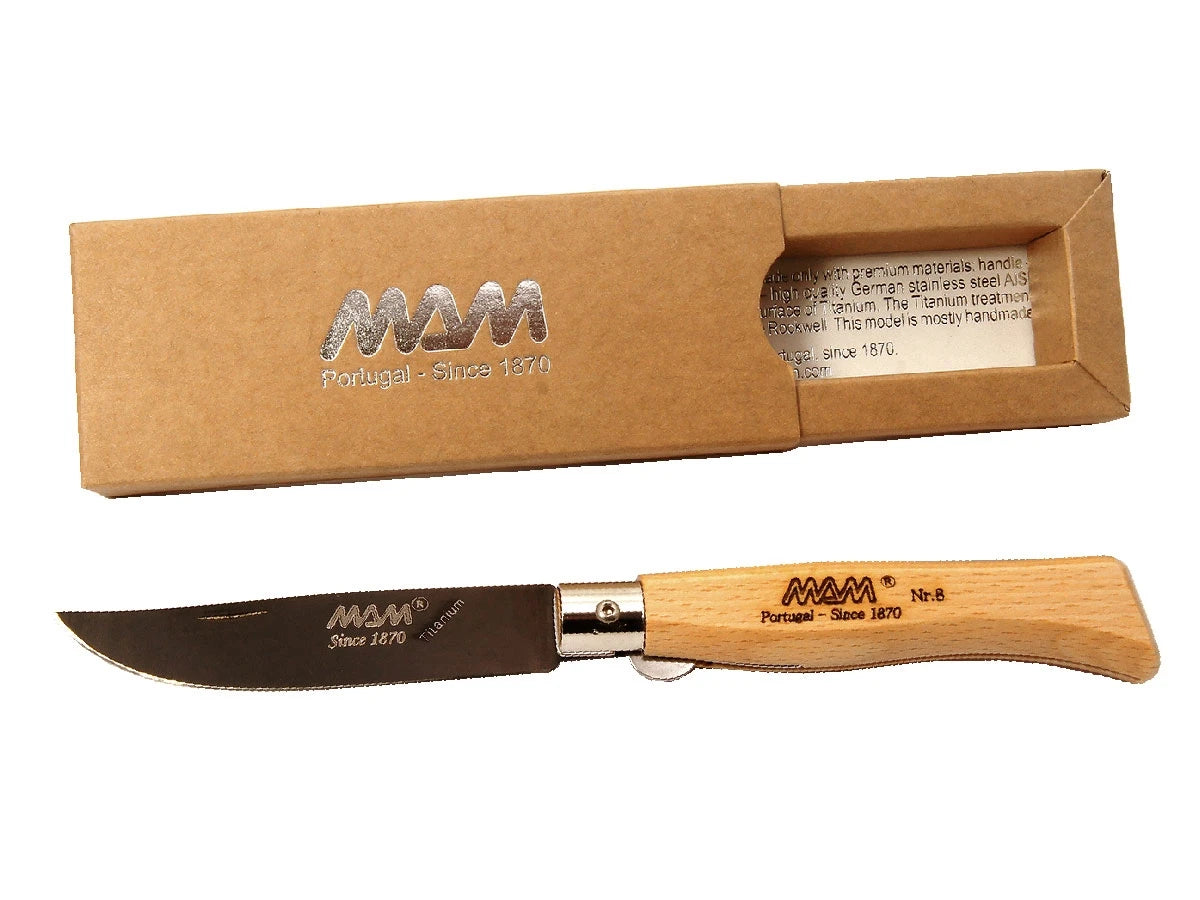 MAM Filmam NAVALHA DOURO 2085 BLACK TITANIUM c/blocco cm.19