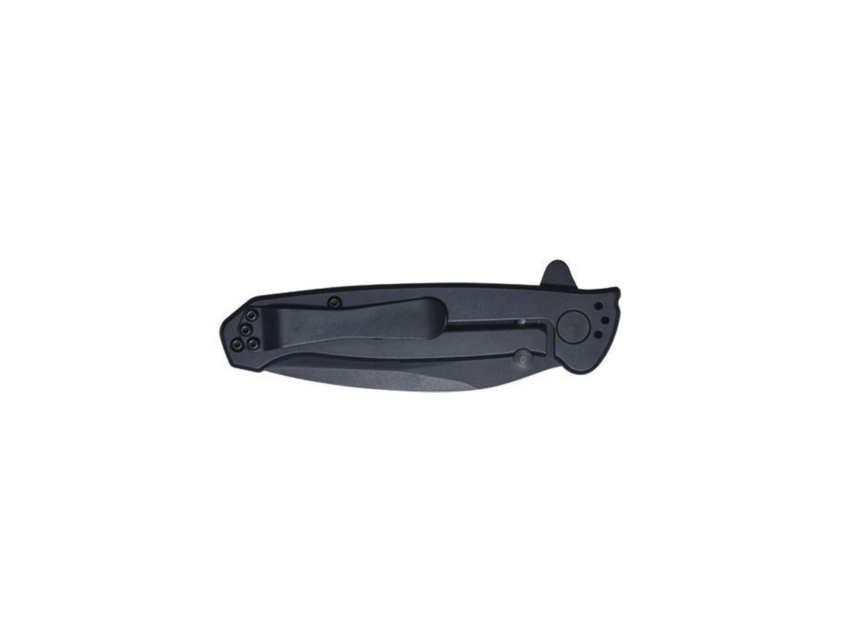 Ka-Bar TDI Flipper 2490 dettaglio lama AUS-8A spear point manico G-10 Frame Lock