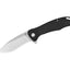 Coltello EDC QSP Raven G-10 D2 manico nero QS122-C1