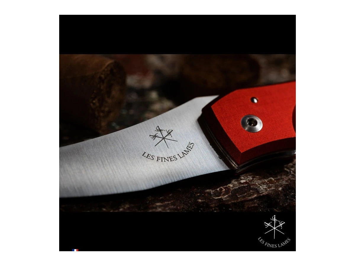 Les Fines Lames TAGLIASIGARI LE PETIT ANODIZED RED