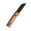 Dettaglio lama 14C28N stonewash QSP Baby Penguin 6,4 cm